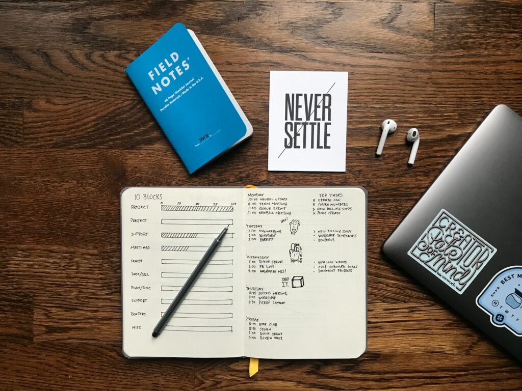 bullet journal exemple tracker