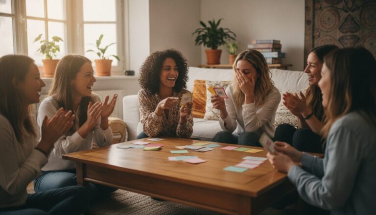 Ambiance fun et jeux lors d'un Enterrement de Vie de Jeune Fille (EVJF)
