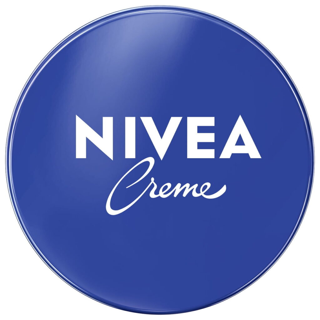 Boîte bleue de crème Nivea Creme